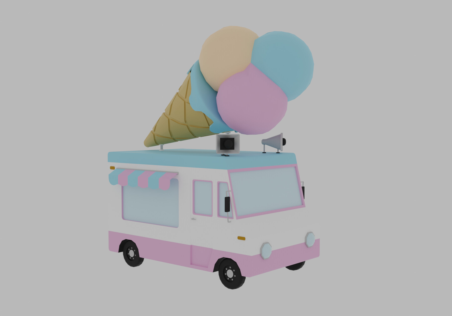 Ice cream truck