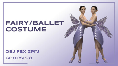 Fairy or ballerina costume for women
