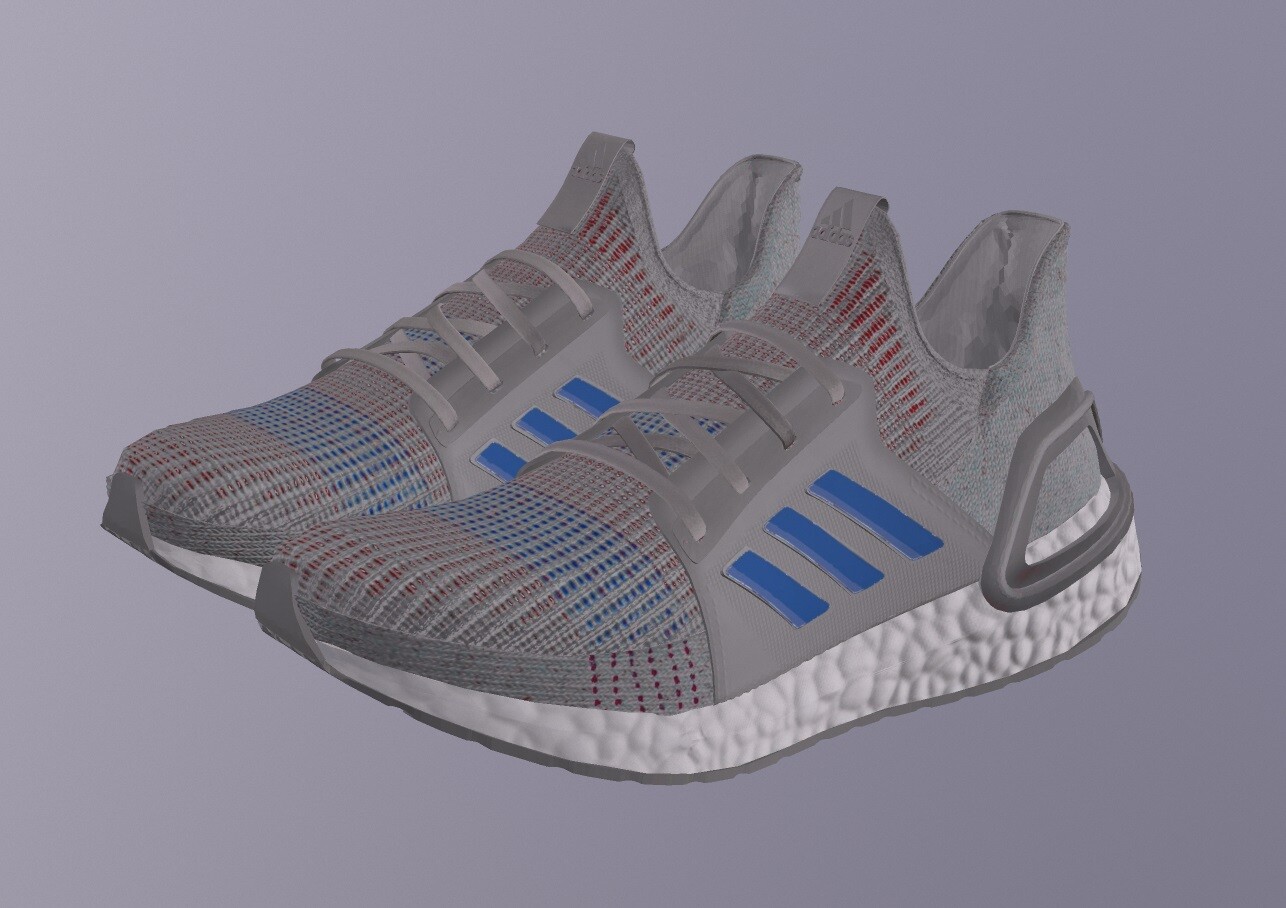 ArtStation - ADIDAS ULTRA SHOES low-poly | Game