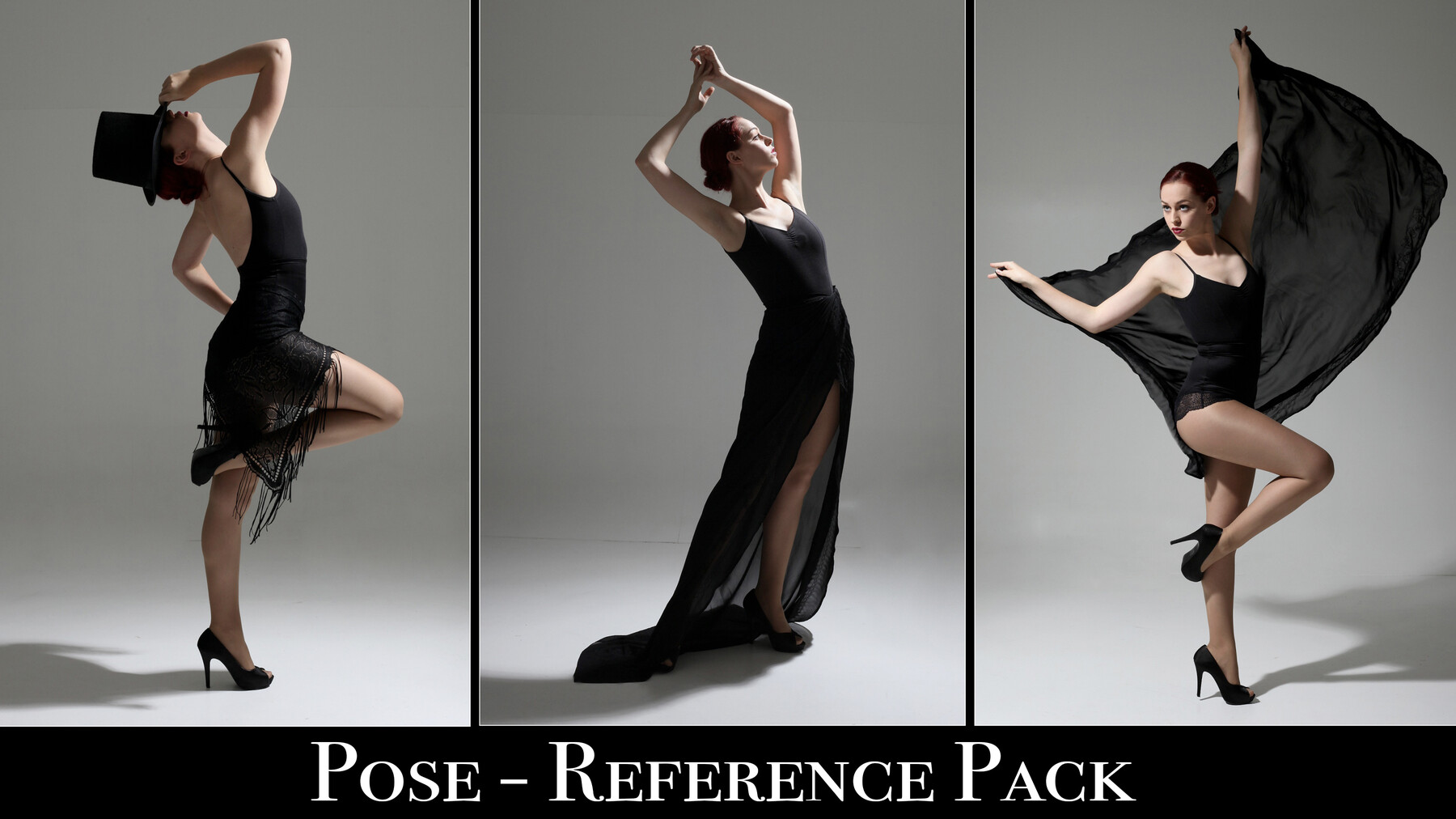 Female Ballet Dancer Reference Pose 011