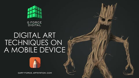 Digital Art Techniques On A Mobile Device
