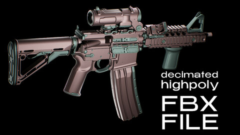 M4 Build - Highpoly