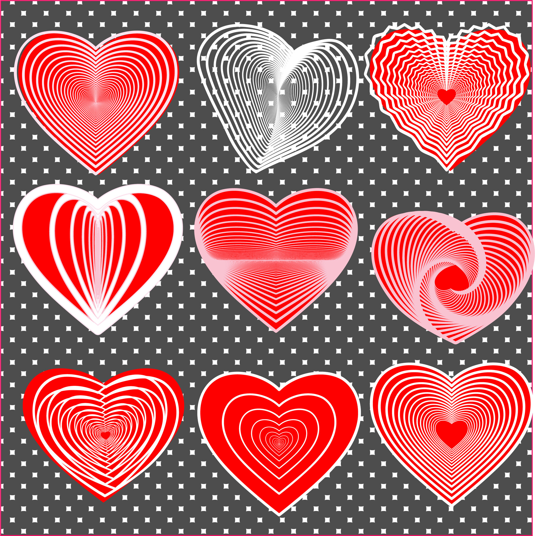 ArtStation - Pattern heart | Artworks