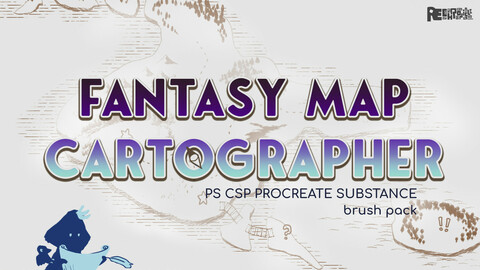 Fantasy Map Cartographer [Unique Brush Pack]