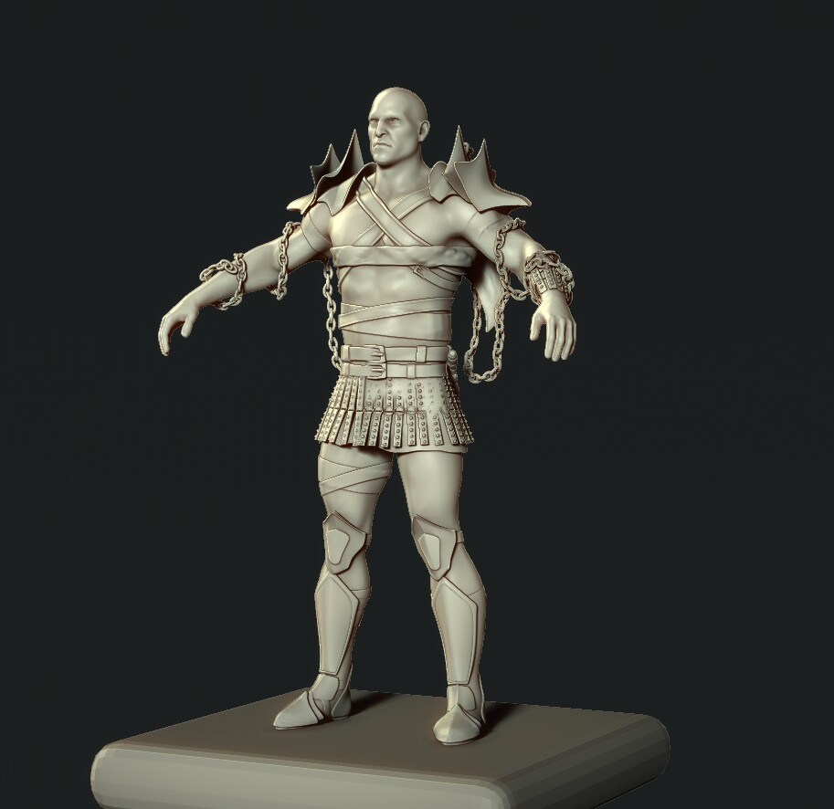 ArtStation - 3D God of War | Resources