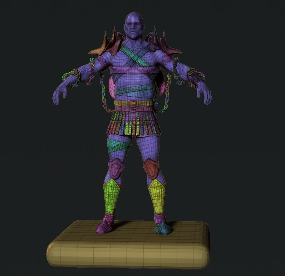 ArtStation - 3D God of War | Resources