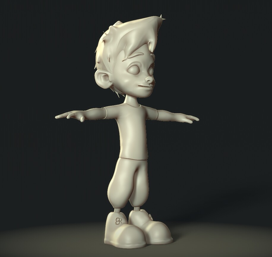 ArtStation - Boy model | Resources