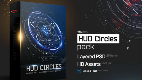 20 HUD Circle Pack