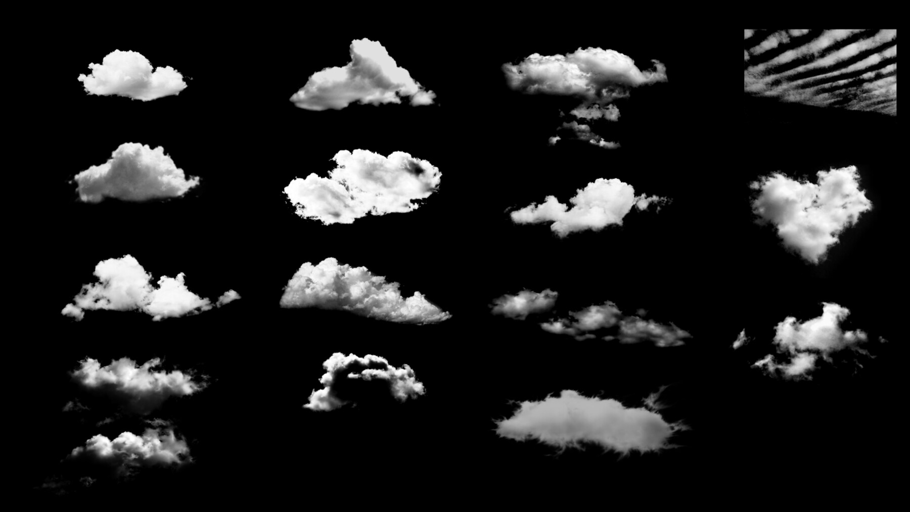 ArtStation - 30 Cloud Brushes For Procreate and Photoshop | Brushes