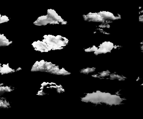 ArtStation - 30 Cloud Brushes For Procreate and Photoshop | Brushes