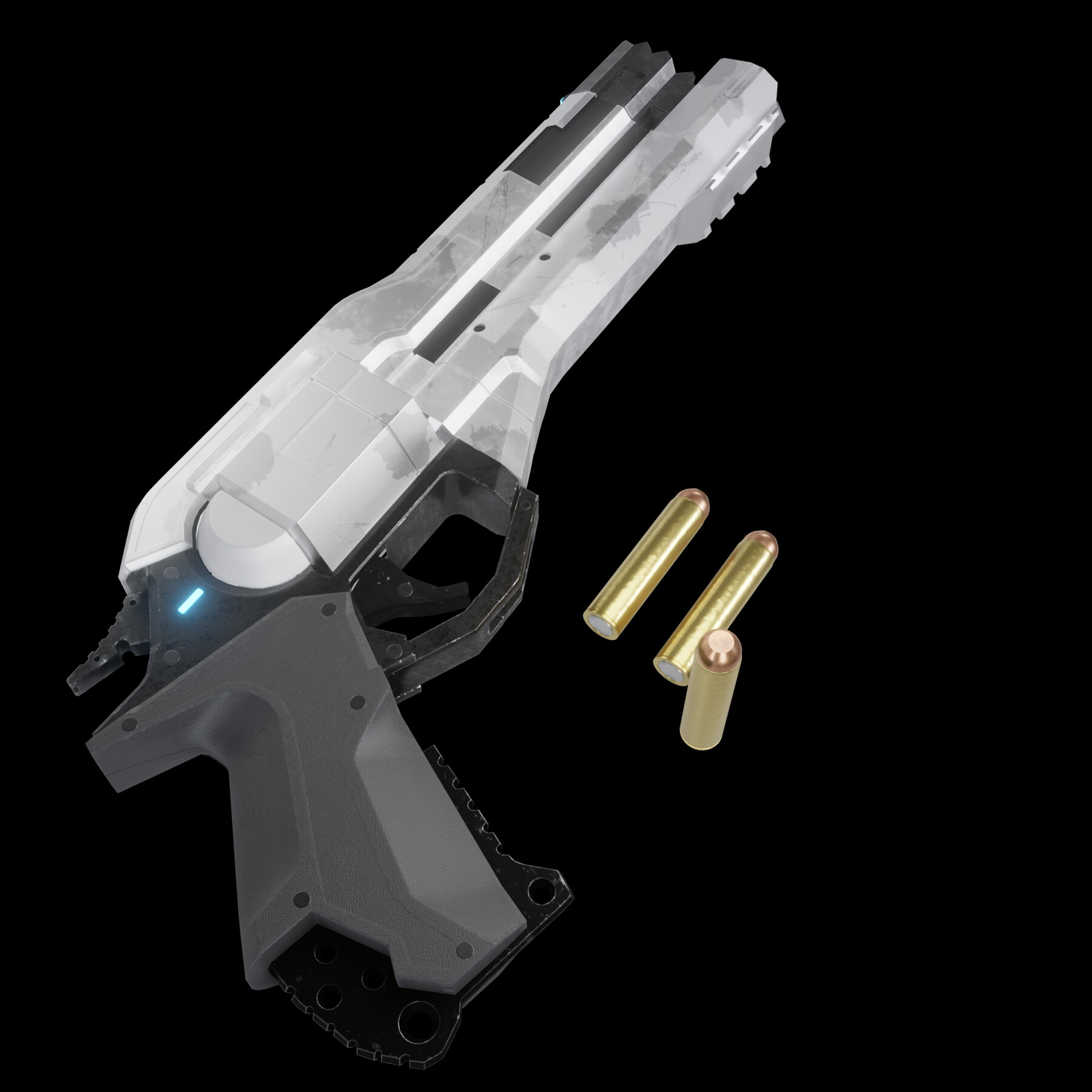 ArtStation Deagle Weapon PBR lowpoly Game Assets