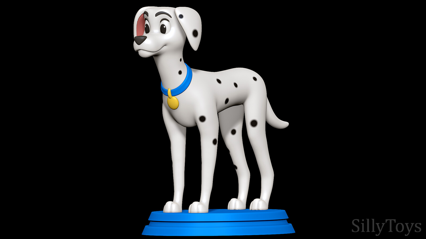 Artstation Perdita 101 Dalmatians 3d Print Model Resources