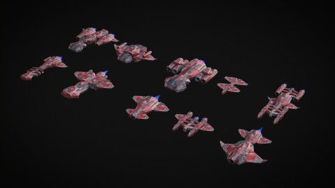 Spaceships Modular for Games