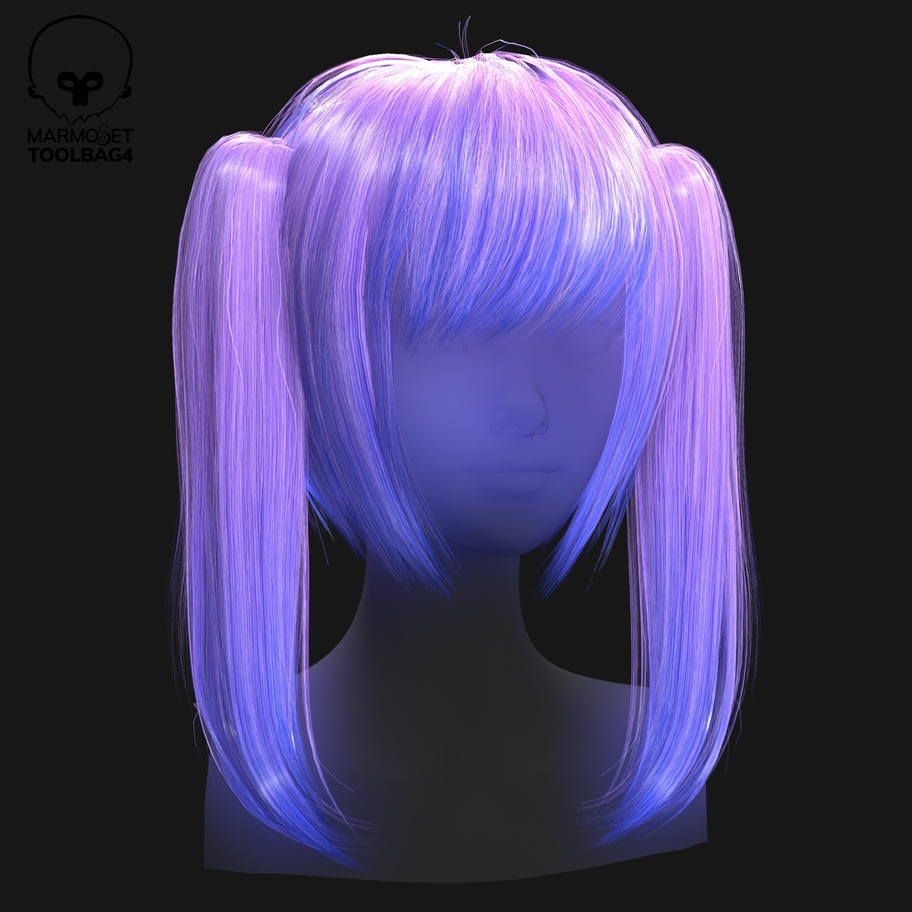 Anime Hair in Props - UE Marketplace