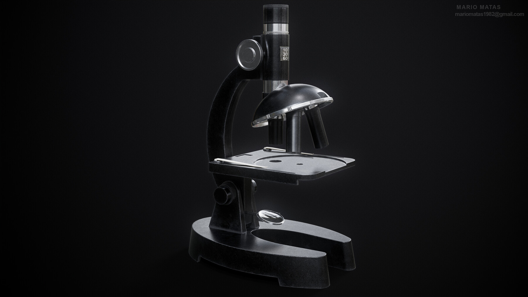 ArtStation Microscope Game Assets