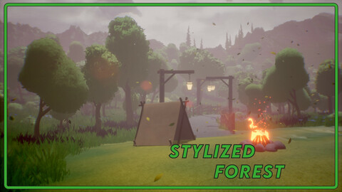 Stylized Forest Pack UE 4.27
