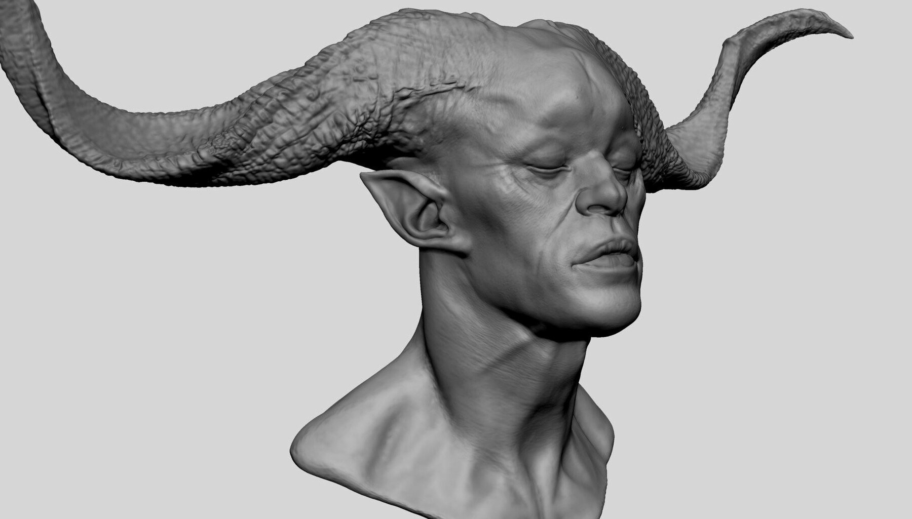 ArtStation - Fantasy Creature Head 08 | Resources