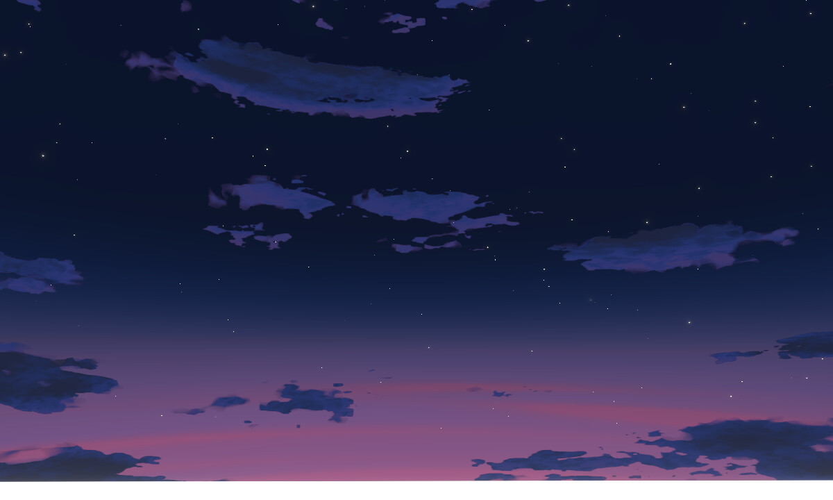 HD desktop wallpaper: Anime, Night, Starry Sky, Original download free  picture #941764