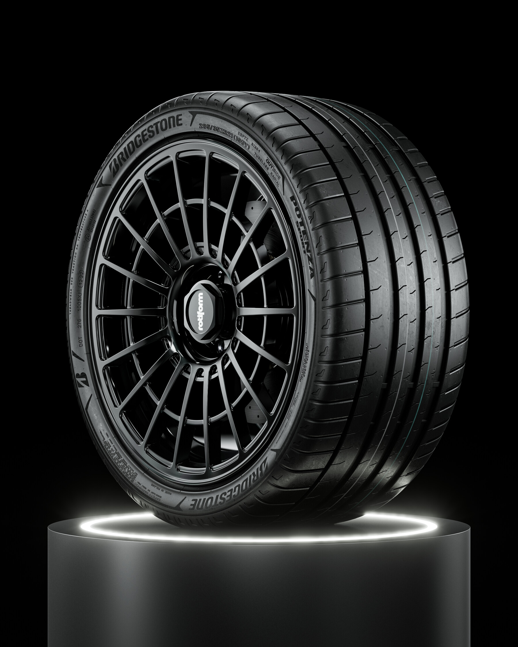 ArtStation - Bridgestone Potenza Sport 285/35 ZR21 105Y
