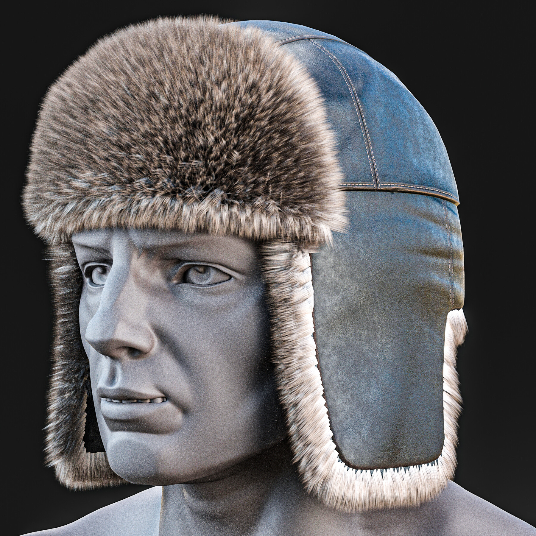 Trapper Hat Winter Fur Ushanka