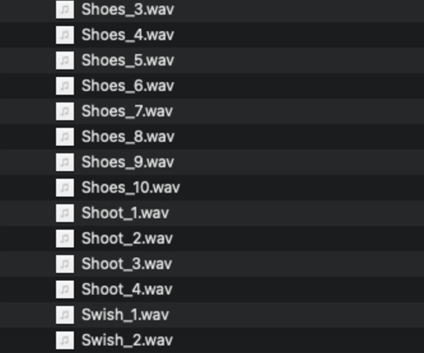 ArtStation Basketball Sound Effects Game Assets