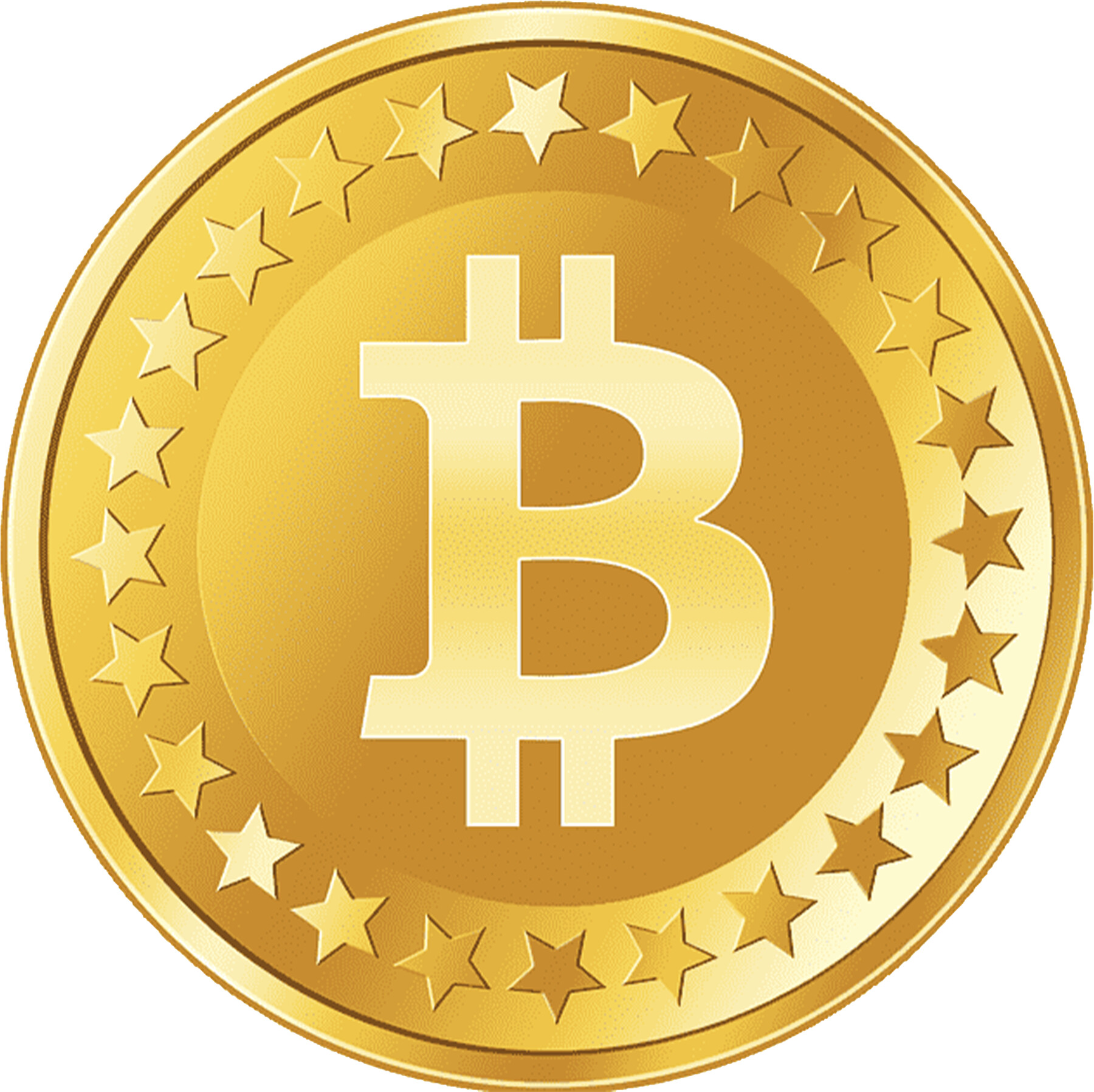 Как нарисовать bitcoin