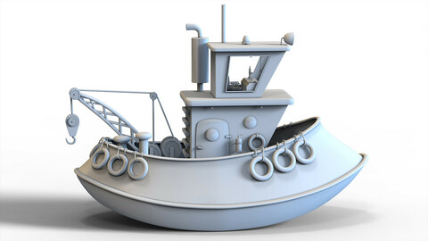 Black pearl ship 3d model & Print low poly