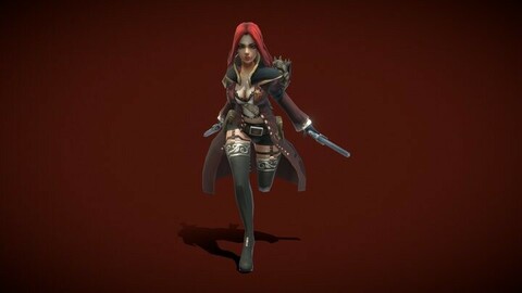 Fantasy Chess RPG Character - Trinity