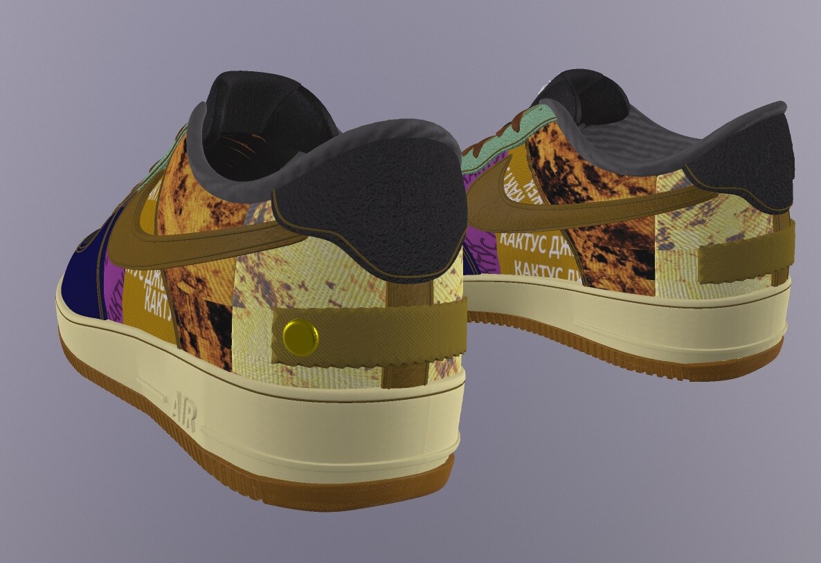 nike air force x cactus jack