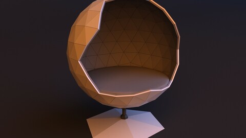 Loft sci-fi sphere armchair