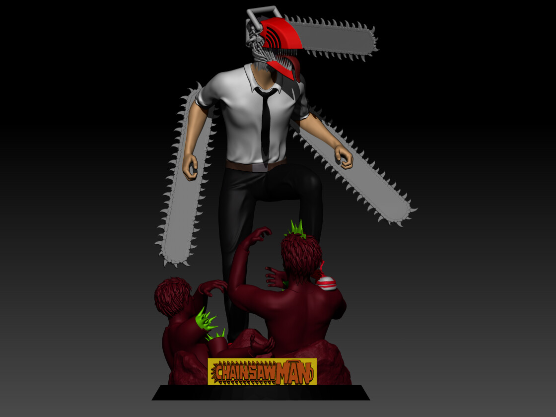 Chainsaw man 3d