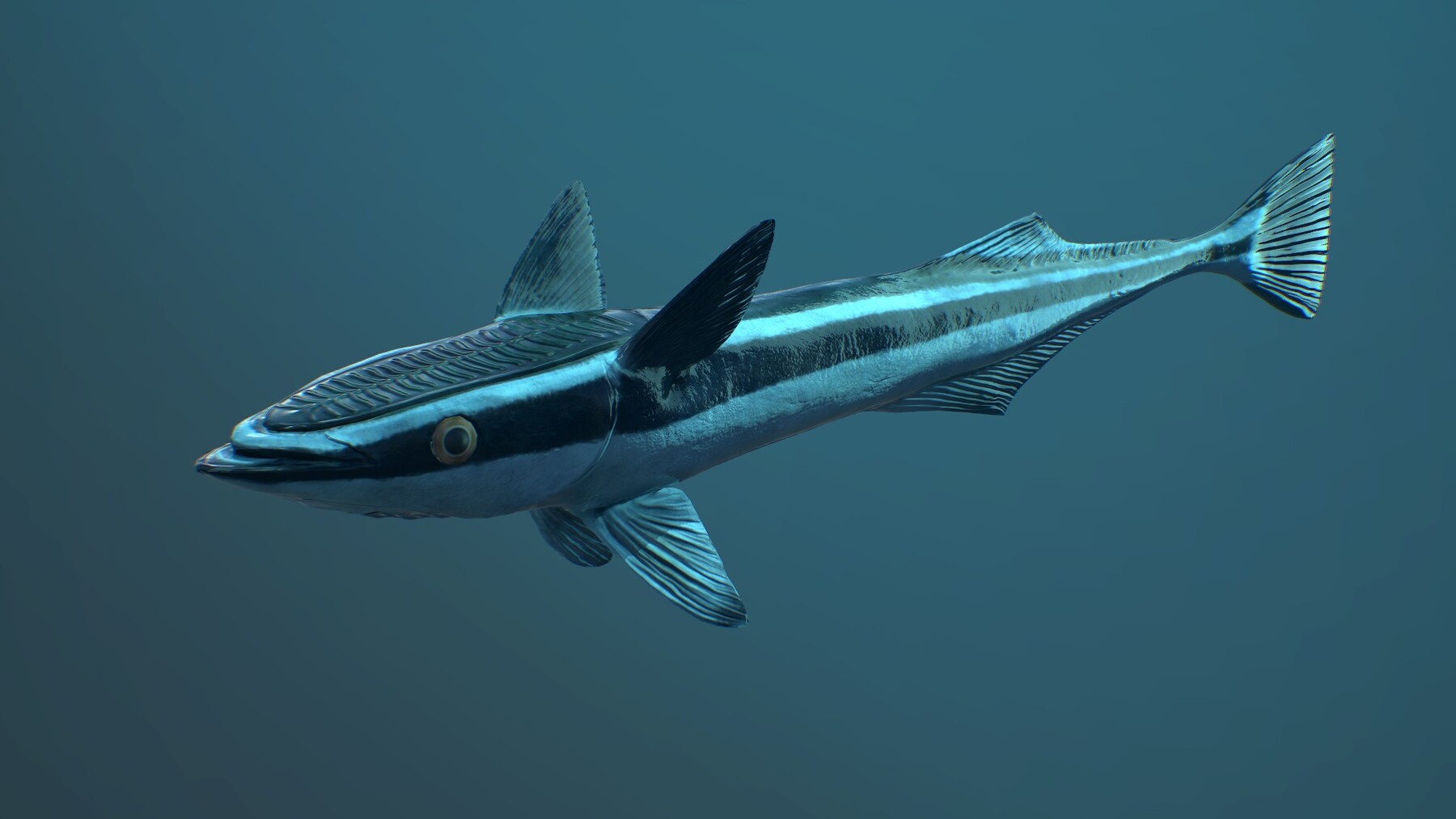 Artstation - Remora Fish 