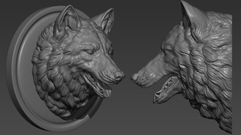 ArtStation - CREATURE KITS: Wolf Fish Teeth & Gums - High Poly OBJ File /  ZBrush File with Subdivisions