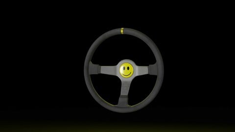 "Happy" Steering Wheel