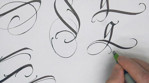 Beautiful Gothic Letters & Decorative's