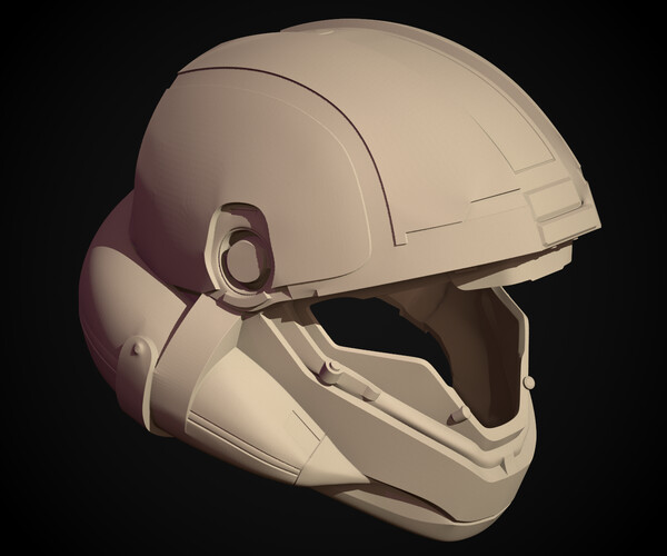 ArtStation - Printable ODST Buck Helmet (STL) | Resources