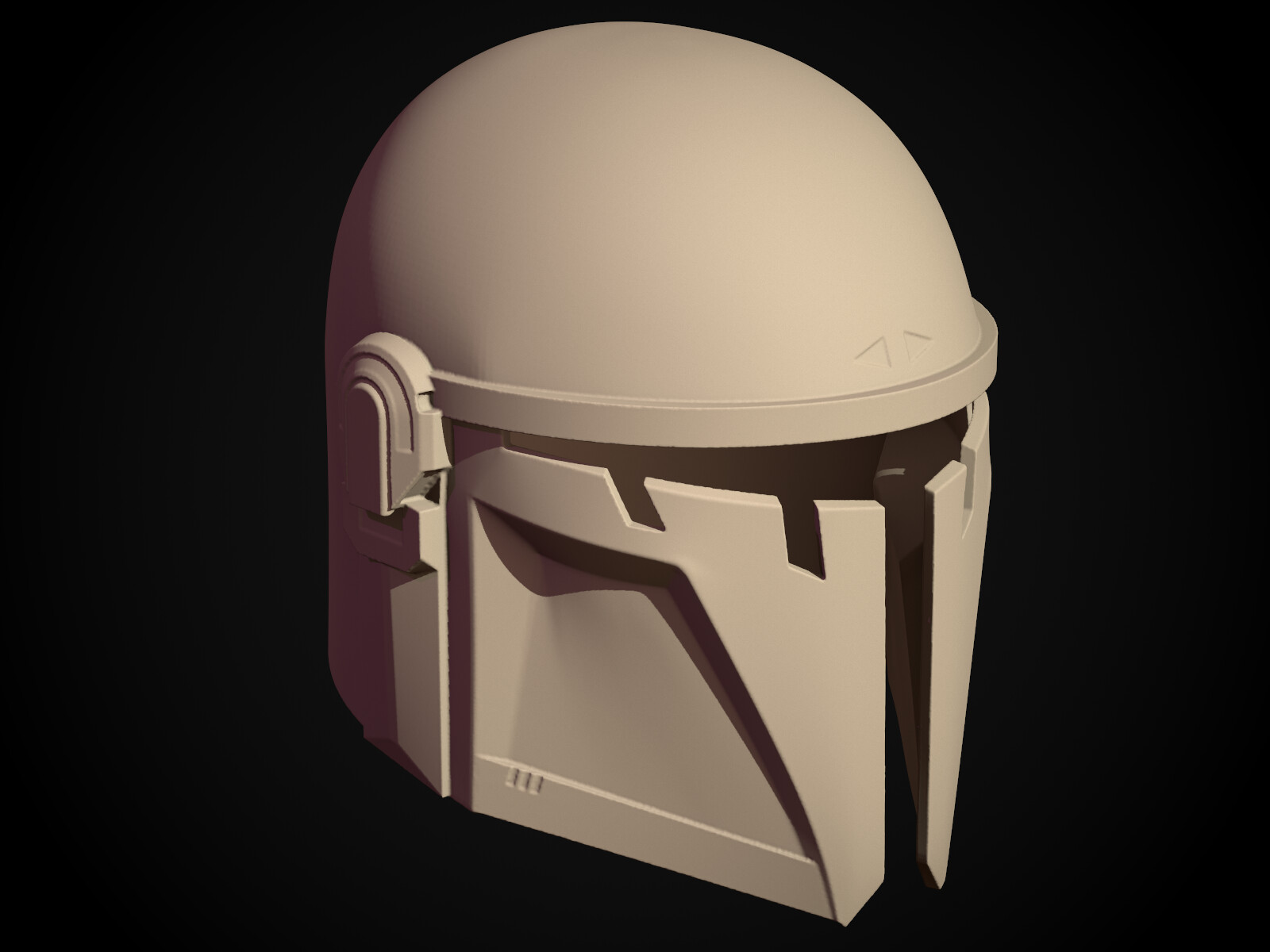 ArtStation - Printable mandalorian art helmet (STL) | Resources