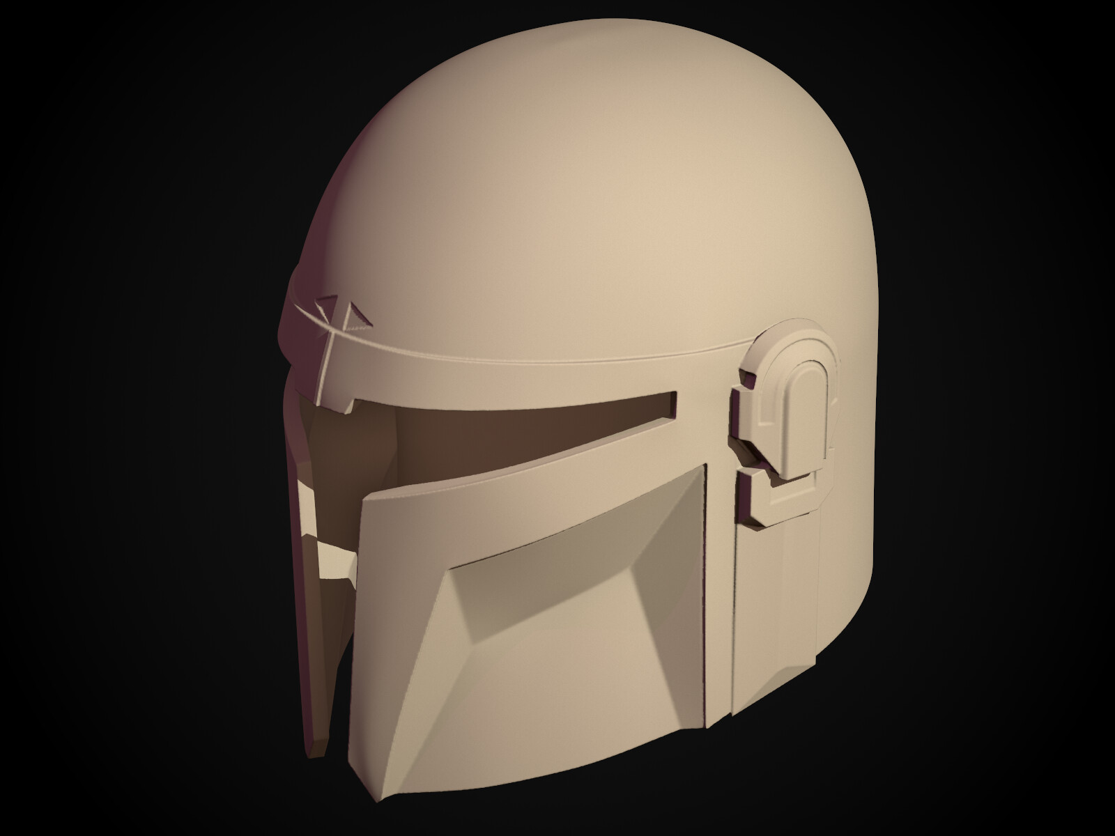 ArtStation - Printable mandalorian art helmet (STL) | Resources