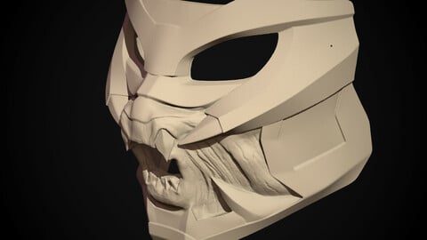 Printable Predator Mask (STL)