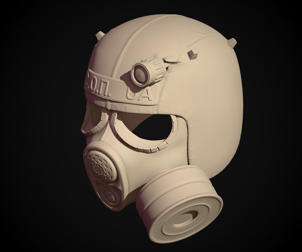 ArtStation - Printable stalker helmet with parts (STL) | Resources