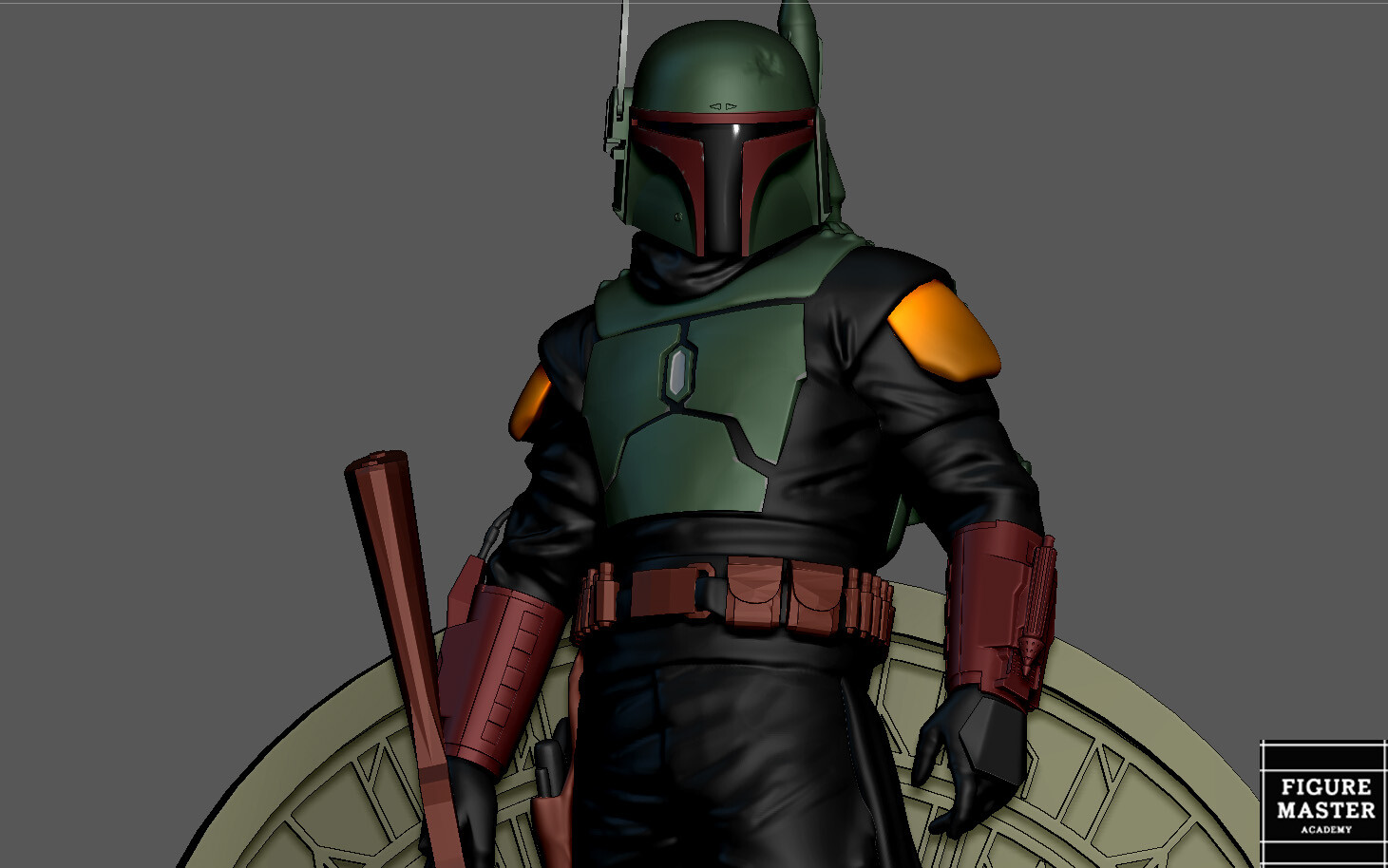 ArtStation - BOBA FETT BOOK OF BOBA FETT DISNEY STATUE 3D PRINT MODEL ...