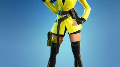 Yellow Jacket Hunter Girl 3d Model