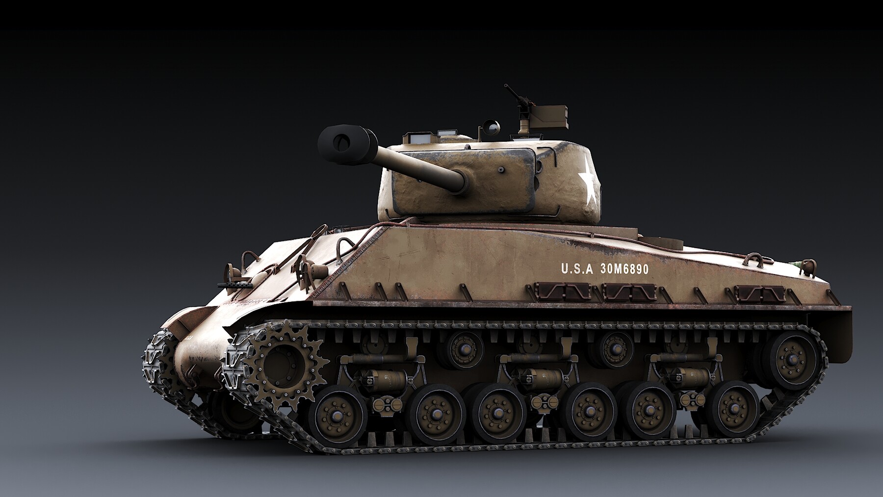 M4 Sherman Medium Tank in Props - UE Marketplace
