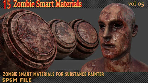 15 Zombie Smart Materials - VOL 05