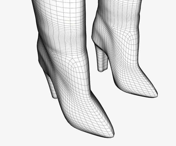 ArtStation - 3D Snakeskin boots | Resources