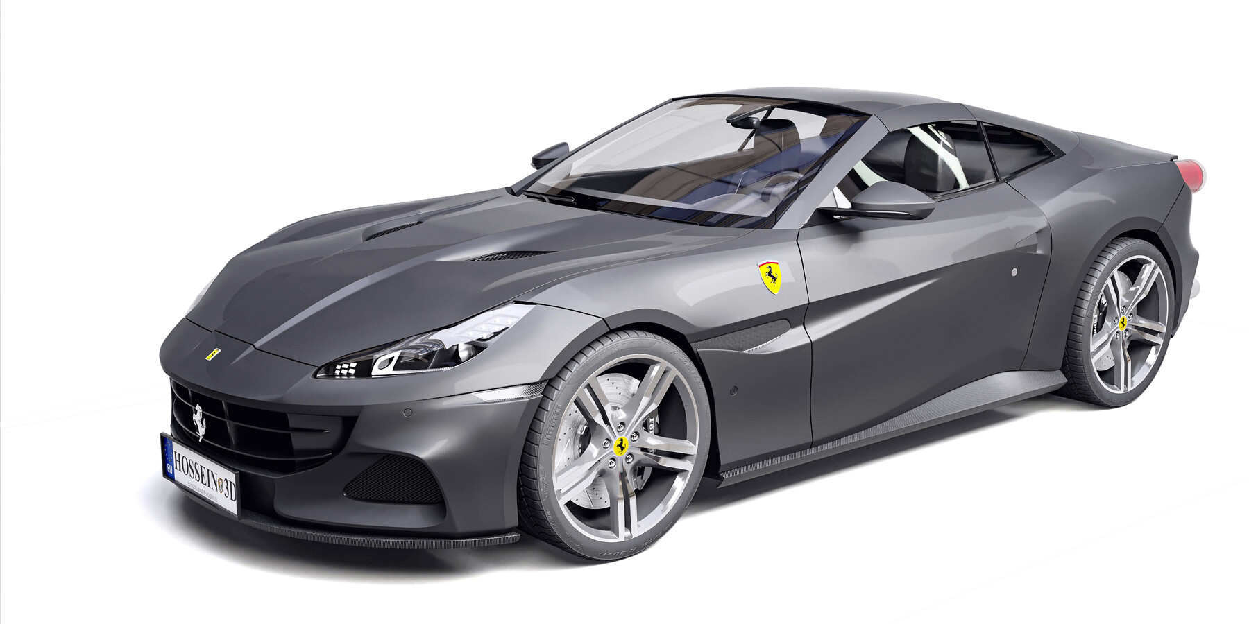 大判　Ferrari Portofino M デザインスケッチ Ferrari Portofino M vector drawing