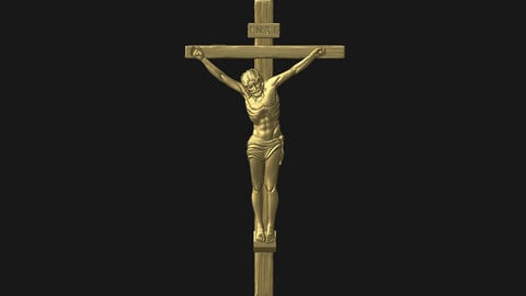 Jesus Crucifix Relief