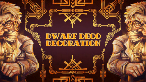 Modular - Dwarf Deco Decoration - Raster