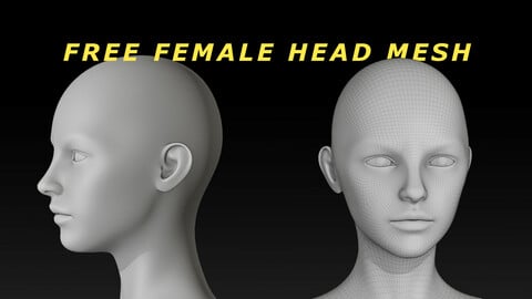 Free Female Head