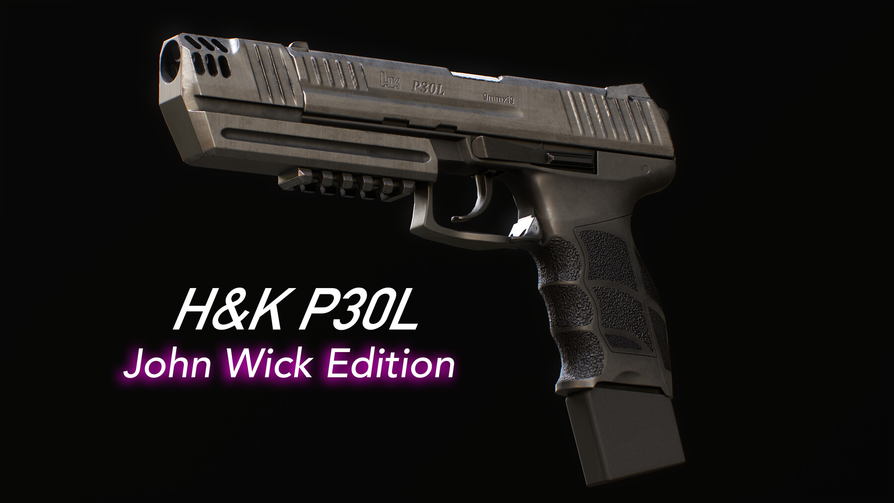 ArtStation - H&K P30L - Wick | Assets